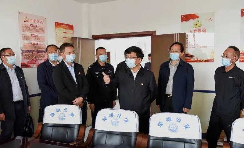 杨斌带队到楚雄市调研督导政法队伍教育整顿工作情况
