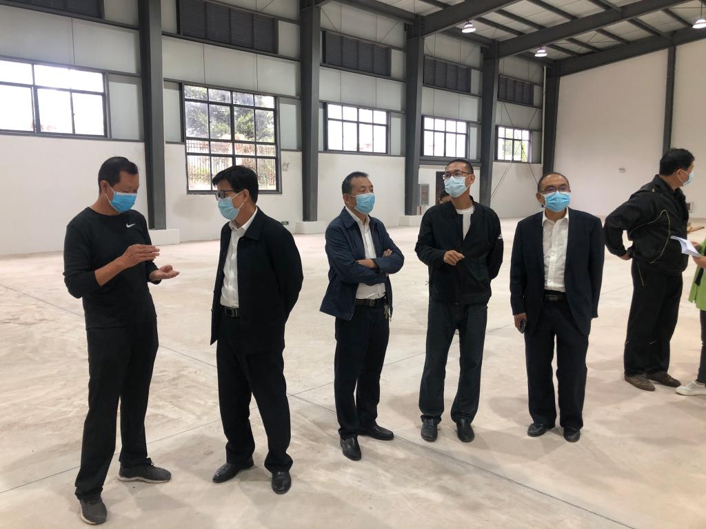 实地查看楚雄市老年体育协会建设实施情况