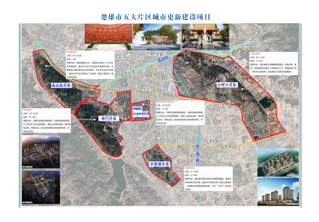 楚雄城市规划图图片