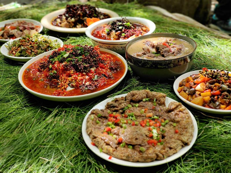 花椒美食。何明杰摄